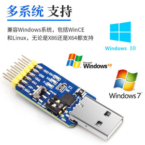 CP2102 โมดูลแปลง USB เป็น TTL แบบอนุกรม 3.3V 5V ใช้งานร่วมกับไมโครคอนโทรลเลอร์อาร์ดูโน่ - Product Image 3