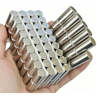 Aimants en néodyme cylindriques permanents haute performance, personnalisés, de différentes tailles, robustes, 52N, ronds, 10x5, 30x15