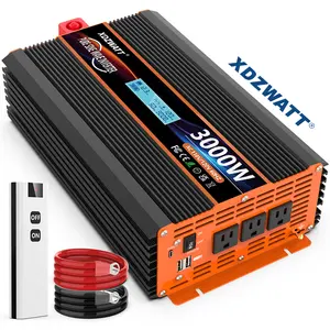 Home Continuous Power Supply DC to AC 12v 230v 1000W 2000W 3000W 4000W 5000W 6000W Low Frequency Inverter with charger