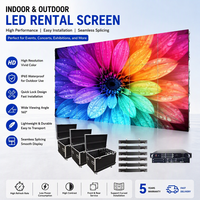 Écran LED de location P2.6 P3.91 500x500mm, mur vidéo LED, écran LED mural, affichage de scène, publicité extérieure, affichage LED couleur pleine