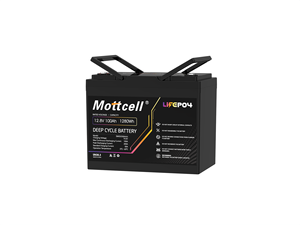 Baterai LiFePO4 Mini 12.8V 100Ah dengan Proteksi Suhu Rendah, BMS 100A, Baterai Lithium Isi Ulang 12V 100Ah untuk RV dan Berkemah - Product Image 5