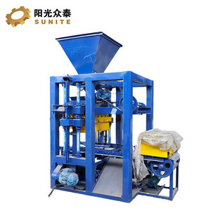 Sunite Betonrandsteenmachine QT4-35 Bestratingsblokkenmachine Automatische Baksteenmachine - Product Image 6