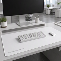 Tapis de clavier et de souris en caoutchouc personnalisé, résistant à l'eau, pour salles de montage vidéo