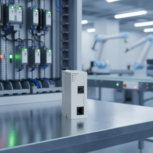 Módulo de Comunicación PLC Delta Original DVPEN01-SL, Adaptador Ethernet 10/100Mbps, Servidor/Cliente Modbus TCP para Automatización - Product Image 1