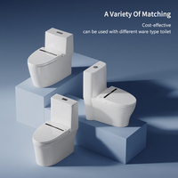 Nouveau couvercle de toilette électronique intelligent, s'adapte à différents types, couvercle de toilette automatique, bidet intelligent à commande à distance, siège de toilette