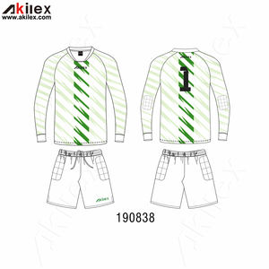 Akilex Seragam Jersey Penjaga Gawang Sepak Bola, Pakaian Tim Profesional Desain Warna Sepak Bola Ukuran Kosong 2022 - Product Image 3