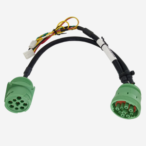 OEM/ODM J1939 タイプ<span class=keywords><strong>2</strong></span> Yケーブル ドイツ6ピン 9ピンコネクタ Db9 Db15 PVC銅芯 車両診断ケーブル ワイヤーハーネス - Product Image 6