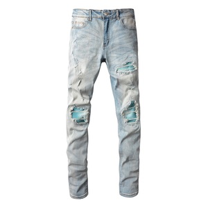 Amari Ý Nhà Thiết Kế Người Đàn Ông Của Căng Jeans Thời Trang Thương Hiệu Phong Cách Với Thoáng Khí Và Có Thể Giặt Các Tính Năng Mô Hình Rắn Cho Mùa Đông - Product Image 4