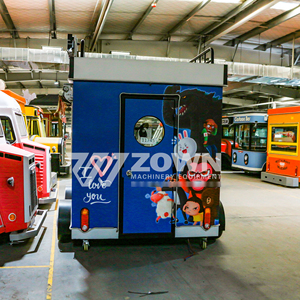 2026 Food Truck Fully Equipped Transparent Mobile Kitchen Catering <b>Trailer</b> - Product Image 5