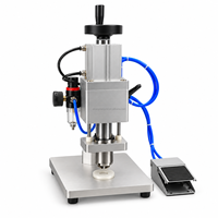 Machine de sertissage semi-automatique pour flacons médicaux 8mm 20mm 13mm Sertisseuse manuelle pour flacons 20ml