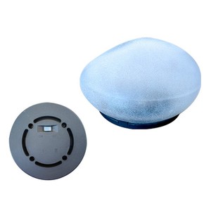 AIBO Pebble Stone Lamp Solar Powered LED Outdoor Lawn Light Garden Courtyard Decorative Lighting - Product Image 2