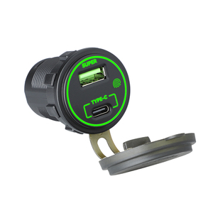 66W <span class=keywords><strong>12V</strong></span> 24V Sạc Pd USB C USB Đầu Ra <span class=keywords><strong>12V</strong></span> Qc3.0 Nhanh Chóng Sạc Xe Hơi Sạc <span class=keywords><strong>Adapter</strong></span> Ổ Cắm - Product Image 4