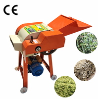 Machine à hacher le fourrage pour couper la paille humide/sèche et le fourrage - Processeur d'aliments pour animaux pour les petites et moyennes exploitations agricoles et l'usage domestique
