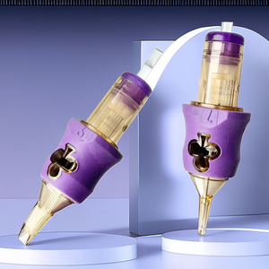Dinglong 2025 nuevo cartucho de aguja de <span class=keywords><strong>tatuaje</strong></span> "VIOLA" delineador redondo PMU aguja de cartucho de <span class=keywords><strong>tatuaje</strong></span> de línea fina OEM/ODM aguja de <span class=keywords><strong>tatuaje</strong></span> personalizada - Product Image 2