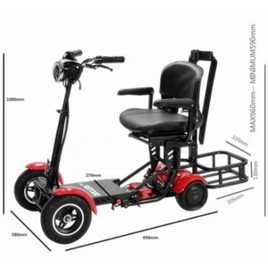 FOLD 2 Golf Four-wheel Brushless Lithium <strong>Battery</strong> Waterproof <strong>Mobility</strong> <strong>Scooter</strong> with 20km/h Max Speed - Product Image 6