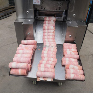 Machine à trancher automatique professionnelle pour rouleaux de viande congelée pour les boucheries, les usines alimentaires avec une coupe de précision et une conception durable - Product Image 1
