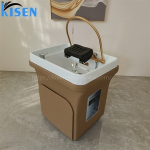 Kisen – Évier de lavage de cheveux populaire pour salon de coiffure et de beauté, avec bac en plastique réglable pour le lavage des cheveux - Product Image 4