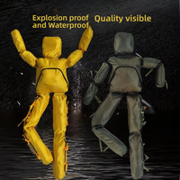 Mannequin de formation de sauvetage flottant dans l'eau pour les rivières/lacs/mers perceuse d'incendie poupée de sac de sable étanche avec multi-fonctions
