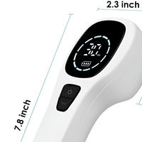 Appareil de thérapie laser à lumière rouge 650nm 808nm, appareil de thérapie laser de faible intensité pour usage humain et vétérinaire