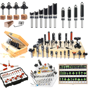 Các bit Bộ định tuyến cửa vào 3bit được thiết lập cho các mục nhập đường ray cửa làm bằng 1/2 "ogee" để tạo ra các mộng lớn hơn và đối phó - Product Image 3