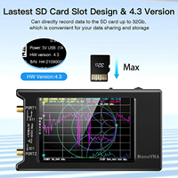 NanoVNA-H4 Spectrum Anslyzer Vector Network Antenna Analyzer 10KHz-1.5GHz MF HF VHF UHF Antenna Tuner nano vna NanoVNA-H