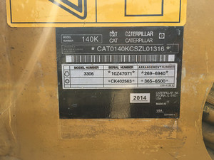 Motoniveladora Caterpillar CAT 140K usada en excelentes condiciones, máquina de carretera de segunda mano a bajo precio. - Product Image 5
