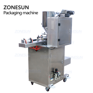 ZONESUN ZS-S100 Automatique Liquide D'huile De Miel Confiture <span class=keywords><strong>Ketchup</strong></span> Sac Pâte Machine de Cachetage De Remplissage de Beurre D'arachide Machine D'emballage - Product Image 6
