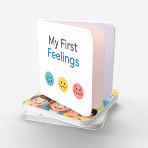 <span class=keywords><strong>Livre</strong></span> cartonné éducatif sur les <span class=keywords><strong>émotions</strong></span> pour bébés, impression personnalisée directe usine, en carton rigide, pour l'apprentissage <span class=keywords><strong>des</strong></span> <span class=keywords><strong>émotions</strong></span> et la coloration <span class=keywords><strong>des</strong></span> tout-petits - Product Image 2