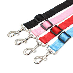 Ceinture de sécurité pour chien pour voiture, harnais de sécurité textile réglable 80 cm x 2,5 cm, utilisation en voyage en voiture - Product Image 5