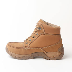 Fabricant usine de chaussures de sécurité personnalisées pour hommes bout en acier cuir antidérapant imperméable résistant aux coups de couteau s3 vente en gros - Product Image 3