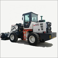 Mini Wheel Loader Mixer Ember Beton Ember untuk Skid Steer Loader