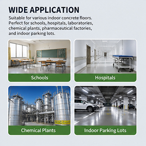 Peinture et revêtement de sol autolissant époxy sans solvant Xiutuo XT-317, liquide pulvérisable pour sols industriels et commerciaux - Product Image 6