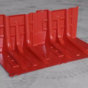 Barrera contra inundaciones en forma de L, placa impermeable de plástico ABS resistente al agua para protección de sótanos y garajes. - Product Image 4