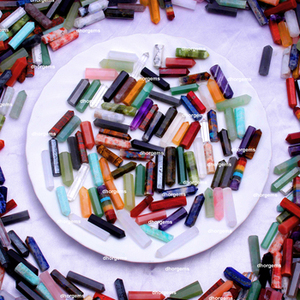 DHORGEMS Pierre de Labradorite Facettée de Haute Qualité, Pointe de Crayon Faite à la Main pour la Fabrication de Bijoux, Prix d'Usine pour Usage Domestique - Product Image 4