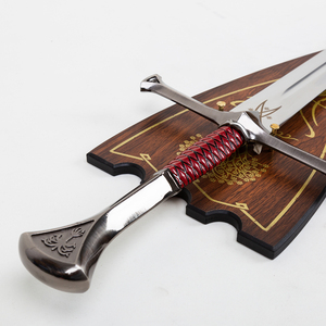 Replica della Spada Narsil di Il <span class=keywords><strong>Signore</strong></span> <span class=keywords><strong>degli</strong></span> <span class=keywords><strong>Anelli</strong></span>, Spada di Elendil Isildur Non Affilata, Accessorio per Cosplay, Collezione, Regalo di Halloween - Product Image 5