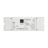 Contrôleur de bande LED multi-mode DALI DT8 5 canaux |   12-36V DC CV PWM avec affichage numérique