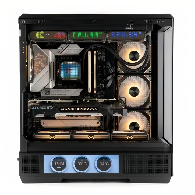 Wholesale I5 I7 I9 Gaming PC Desktop Complete Computer Set with DDR4 Quad Core Processor UK Plug for Gamers