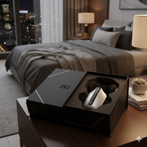 Boîte d'emballage pour baguette de beauté avec étui cadeau magnétique de luxe en forme de livre pour <span class=keywords><strong>appareil</strong></span> de thérapie cutanée haute fréquence - Product Image 5