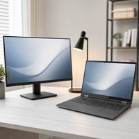Nouvel ordinateur portable éducatif avancé à écran tactile pliable à 360 degrés de 15,6 pouces, série Advanced Education, AMD Ryzen 3 3200U, 16 Go de RAM, 512 Go de SSD, Windows 11