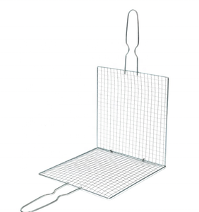 316 Stainless Steel Wire Mesh TSHS Surface Perforated BBQ Grill <b>Tool</b> <b>Sets</b> Outdoor Barbecue Silver High-quality Welding - Product Image 1