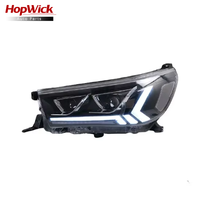 LED 4-Linsen Wasserdichter 5000K 12V/24V Pickup-Autoscheinwerfer für Hilux Revo Rocco 2016-2019