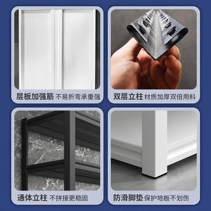 Étagère de rangement en acier Iyanen à 5 niveaux réglable, sur pied, pour entrepôt, balcon, usage polyvalent - Product Image 4