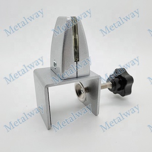 Escritorio de oficina extraíble de aluminio, divisor de Clip acrílico, soporte de pantalla, abrazadera de cubículo de escritorio - Product Image 2