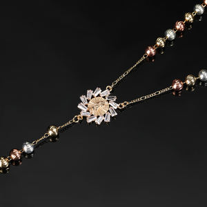 Venta caliente Росарио catolico Гваделупа Золотой Росарио - Product Image 2