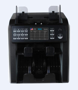 Máquina contadora portátil de billetes en moneda extranjera, reconocimiento de imagen Cis, clasificación media, cantidad total Vertical, <span class=keywords><strong>punto</strong></span> mixto - Product Image 4
