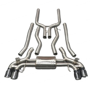 Tuyau d'échappement à haut débit pour BMW M5 F90 4.4T S63B44B Catback, silencieux, prix de gros d'usine - Product Image 1