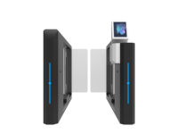 Torniquete Inteligente RFID de Alta Velocidad con Control de Acceso Biométrico, Barrera Óptica Anti-Colisión, Acero Inoxidable 304, Sin Escobillas