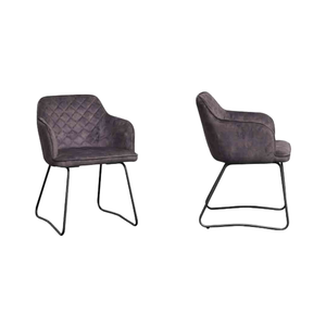<span class=keywords><strong>Fauteuil</strong></span> en métal Fujia DC-9599, pratique, élégant et économique, pour la maison, avec pieds en fer modernes, pour salon, chambre et salle à manger - Product Image 4
