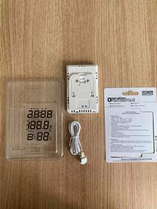 Bán nóng KT-908 kỹ thuật số trong nhà nhiệt kế ngoài trời ẩm kế-đa chức năng với nhiệt độ, độ ẩm, đồng hồ & Lịch - Product Image 3