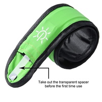 Brassard de sécurité sportive LED haute visibilité Offre Spéciale Bracelet Slap réfléchissant pour les événements de course et de remise des diplômes